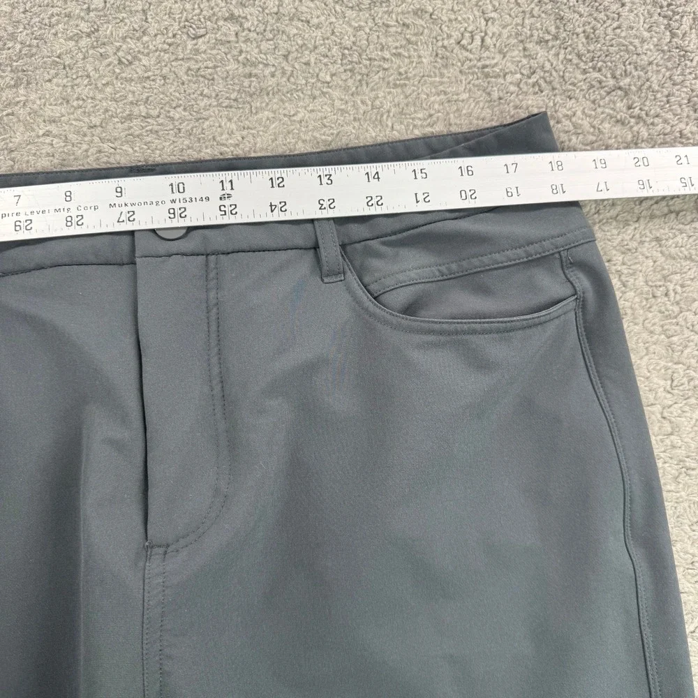 Kyodan Outdoor Mens Performance Pants Charcoal Gray Stretch Hiking Golf Size 36